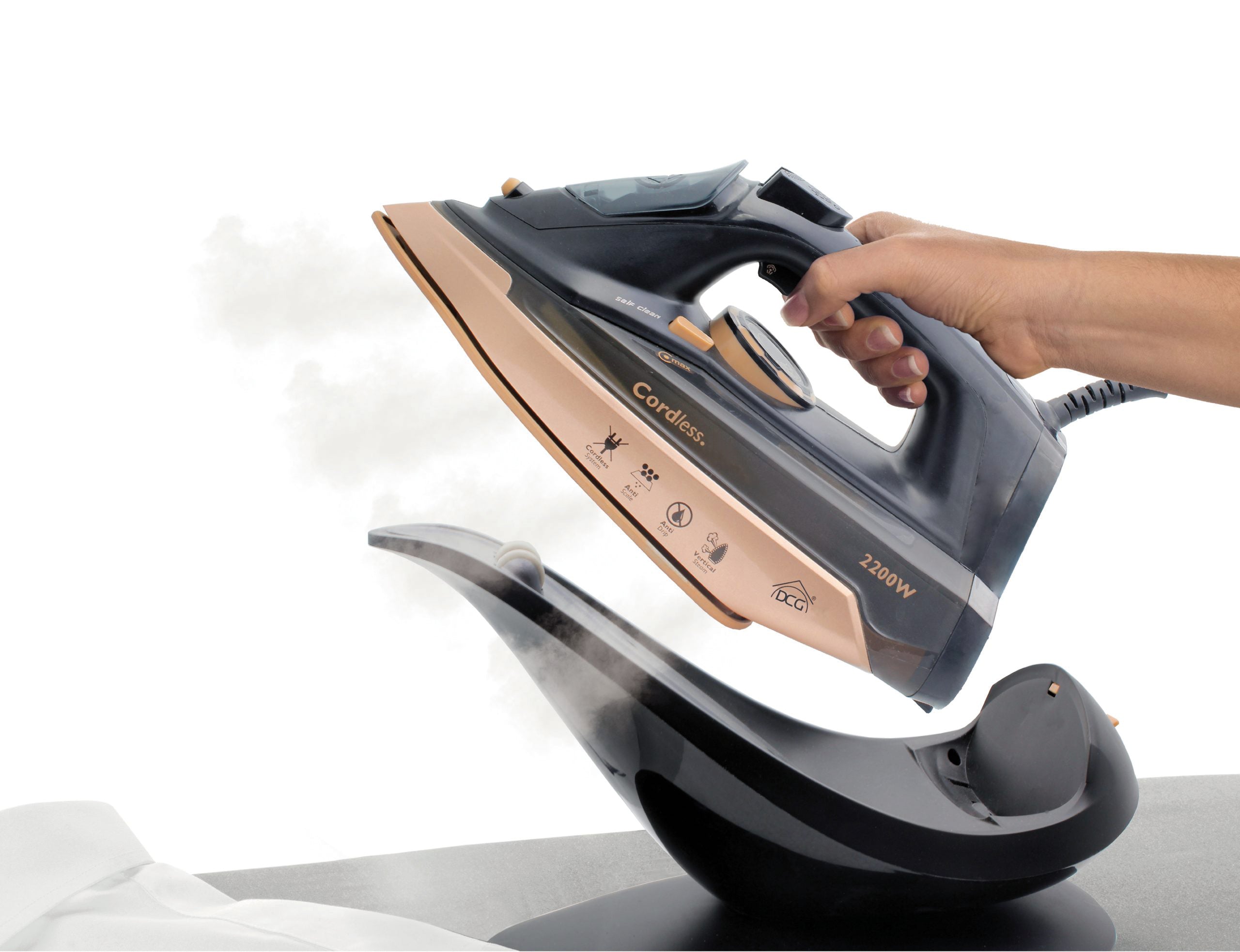 Dcg FERRO DA STIRO 2 IN 1 CORDLESS DB8030  2200 W