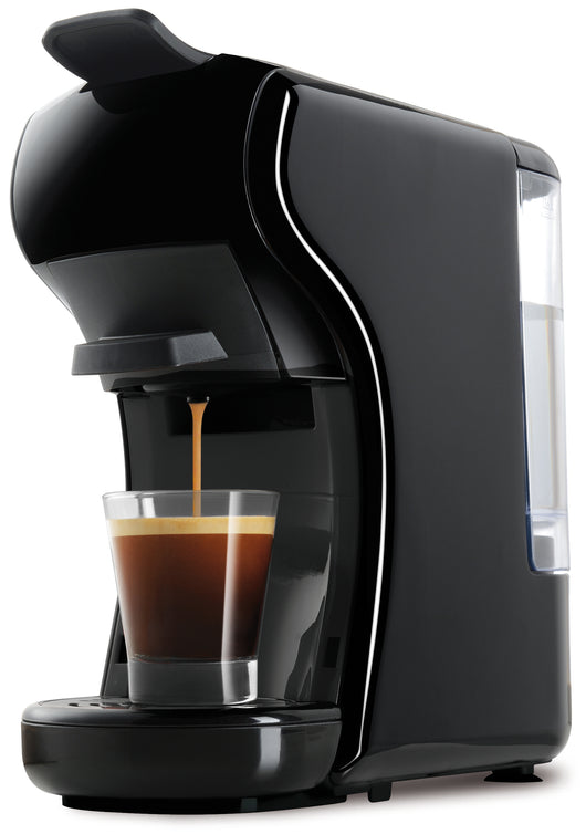 Dcg MACCHINA CAFFÈ UNIVERSALE (capsule+cialde) 1.450 W Col. Nero