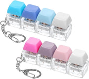 Tastiera Fidget Giocattolo 2 Pezzi - Riduzione Stress Sensoriale - Giocattoli Fidget per Adulti - Progettazione Ergonomica - Multicolore - Suono Intenso - Giocattolo Fidget