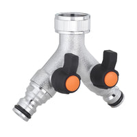 PRESA RUBINETTO A DUE VIE REGOLABILI METAL  9602- 1,0 pz