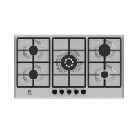 PIANO COTTURA INOX STAYLUX GAS 90CM GRIGLIA GHISA- 1,0 pz