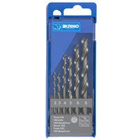 ASSORTIMENTO 6 PUNTE HSS RETTIFICATE H.Q.   2-8 MM- 1,0 confezione