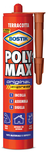 BOSTIK POLYMAX ORIGINAL 425 G TERRACOTTA CARTUC- 1,0 pz