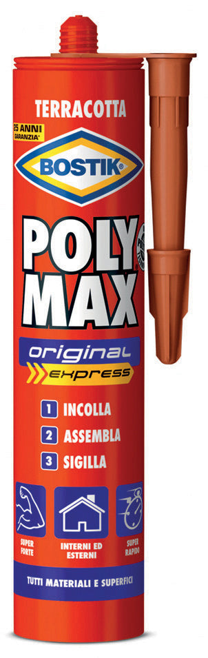 BOSTIK POLYMAX ORIGINAL 425 G TERRACOTTA CARTUC- 1,0 pz
