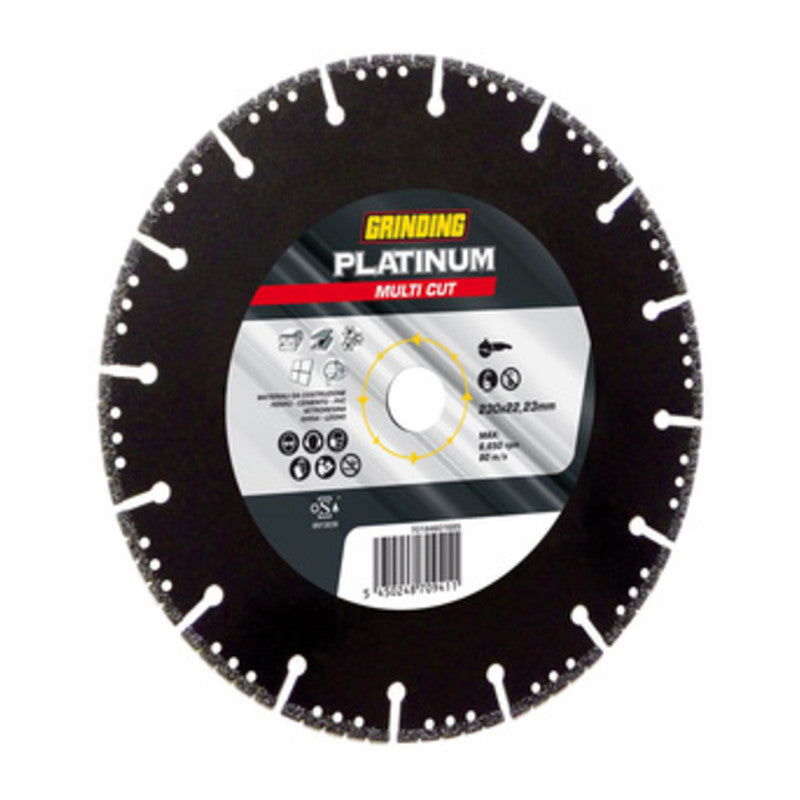 GRINDING PLATINUM DISCO DIAMAN. MULTICUT 230X3,1- SAINT GOBAIN ABRASIVI- 1,0 pz