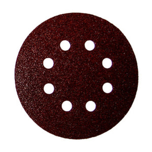 DISCO ABRASIVO VELCRO 8 FORI D 125 MM GRANA  80- 50,0 pz