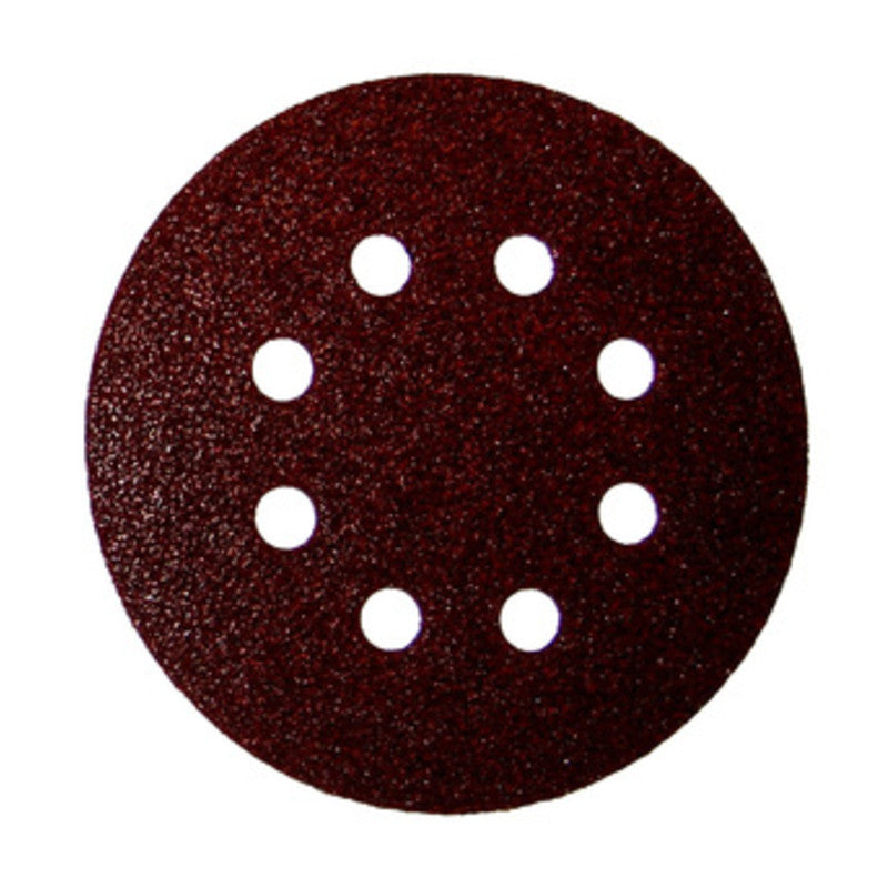 DISCO ABRASIVO VELCRO 8 FORI D 125 MM GRANA 150- 100,0 pz