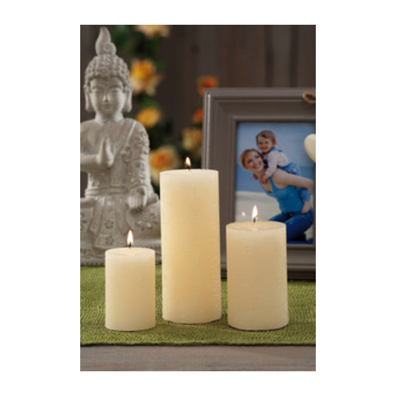 CANDELA AVORIO D 6XH 9 CM- 6,0 pz