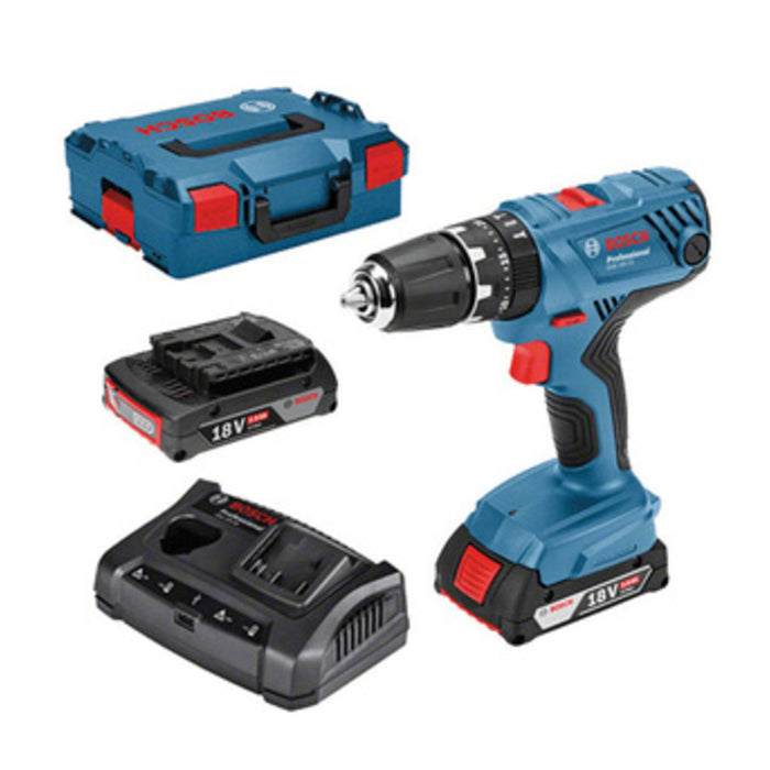 BOSCH-B 18VP TRAPANO GSB18V-21  2 BATTERIE 2AH- BOSCH- 1,0 pz