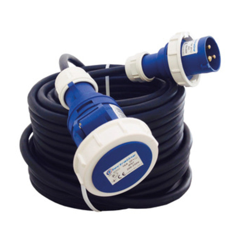 PROLUNGA INDUSTRIALE 20 M IP67 CAVO  3X2,5 220V- ELECTRALINE 3PMARK- 1,0 pz