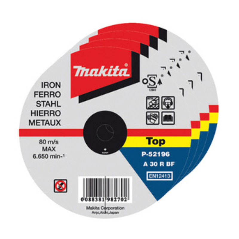 MAKITA CONF.50 DISCHI P/FERRO 115X1,0X22- 1,0 confezione