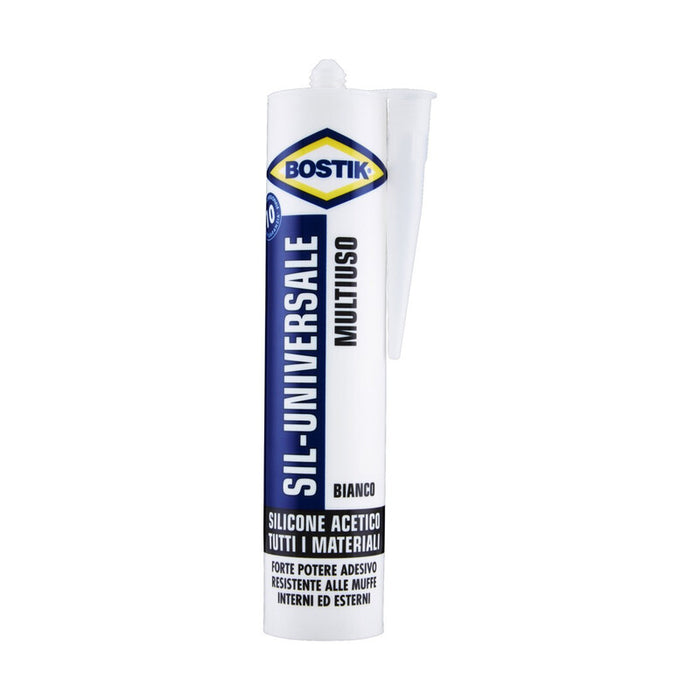 BOSTIK SIL-UNIVERSALE 280 ML BIANCO CARTUCCIA- 24,0 pz