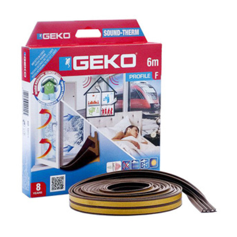 GUARNIZIONE TERMICA ED ACUSTICA 6 M MARRONE- 12,0 pz