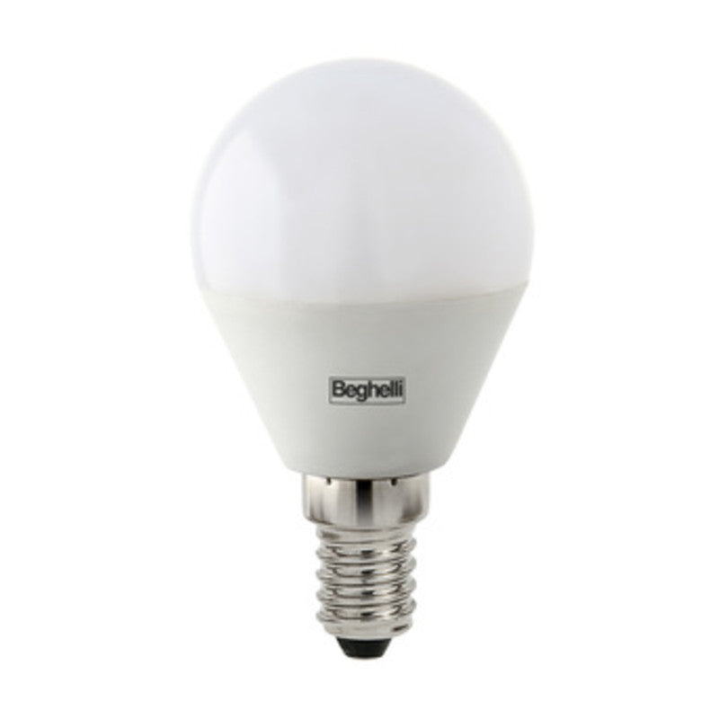 BEGHELLI LED SFERA E14  5W 56819 FREDDA 6500K* PLAST- BEGHELLI- 10,0 pz