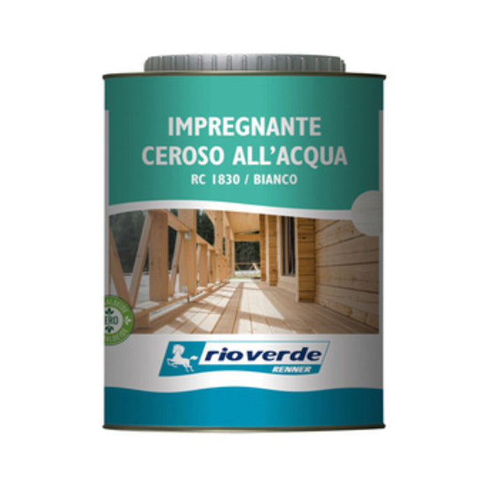RIOVERDE RC 1830 IMPREGNANTE CEROSO 0,750 BIANCO- 6,0 pz