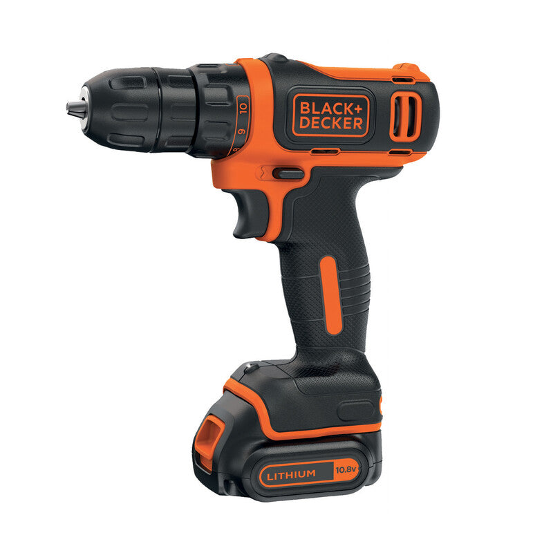 TRAPANO B+D 10,8V LITIO 1,5AH BDCDD12- Black+Decker- 1,0 pz