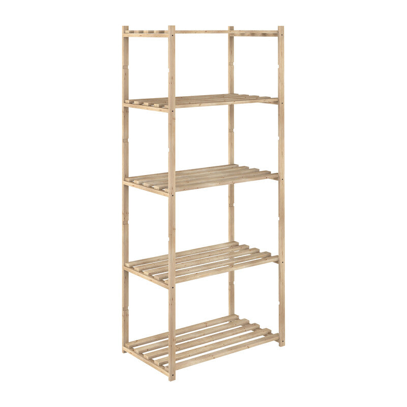 SCAFFALE IN PINO BASICO 5 RIPIANI 65X40XH171 CM- ASTIGARRAGA KIT LINE- 1,0 pz