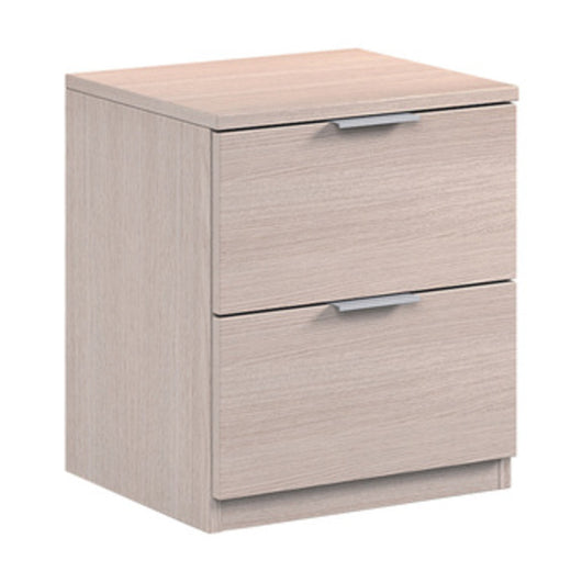 KIT COMODINO 2 CASSETTI 46X38X34 ROVERE CHIARO- FORES HABITAT- 1,0 pz