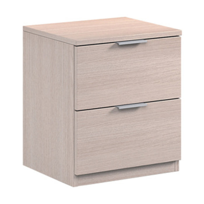 KIT COMODINO 2 CASSETTI 46X38X34 ROVERE CHIARO- FORES HABITAT- 1,0 pz