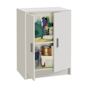 KIT MOBILE 2 ANTE MULTIUSO 59X37XH80 CM BIANCO- FORES HABITAT- 1,0 pz