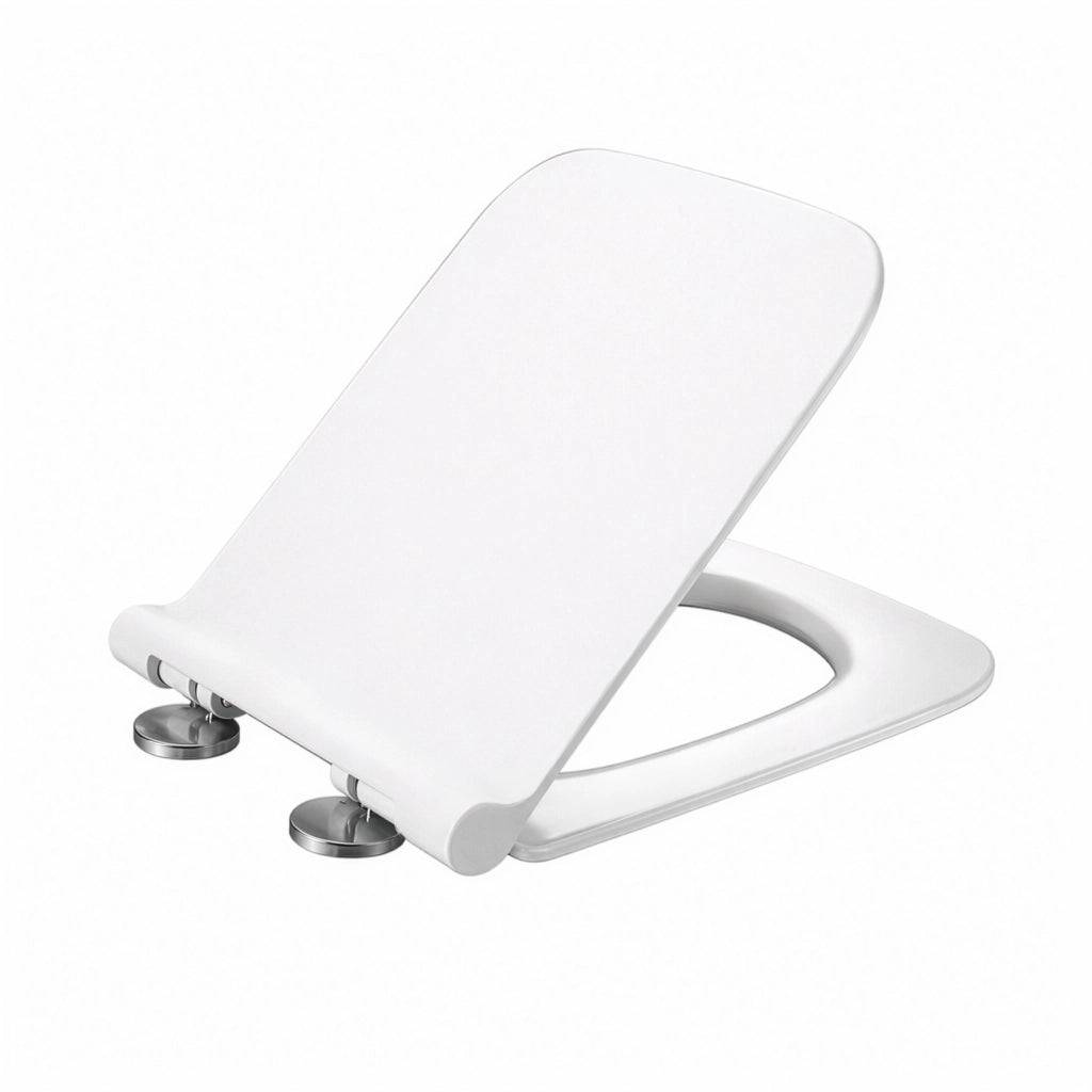 COPRIWATER TERMOINDURENTE CON SISTEMA SOFT CLOSE BIANCO OPACO SERIE PLUMA - BIANCO OPACO - CON CHIUSURA RALLENTATA  - BAR
