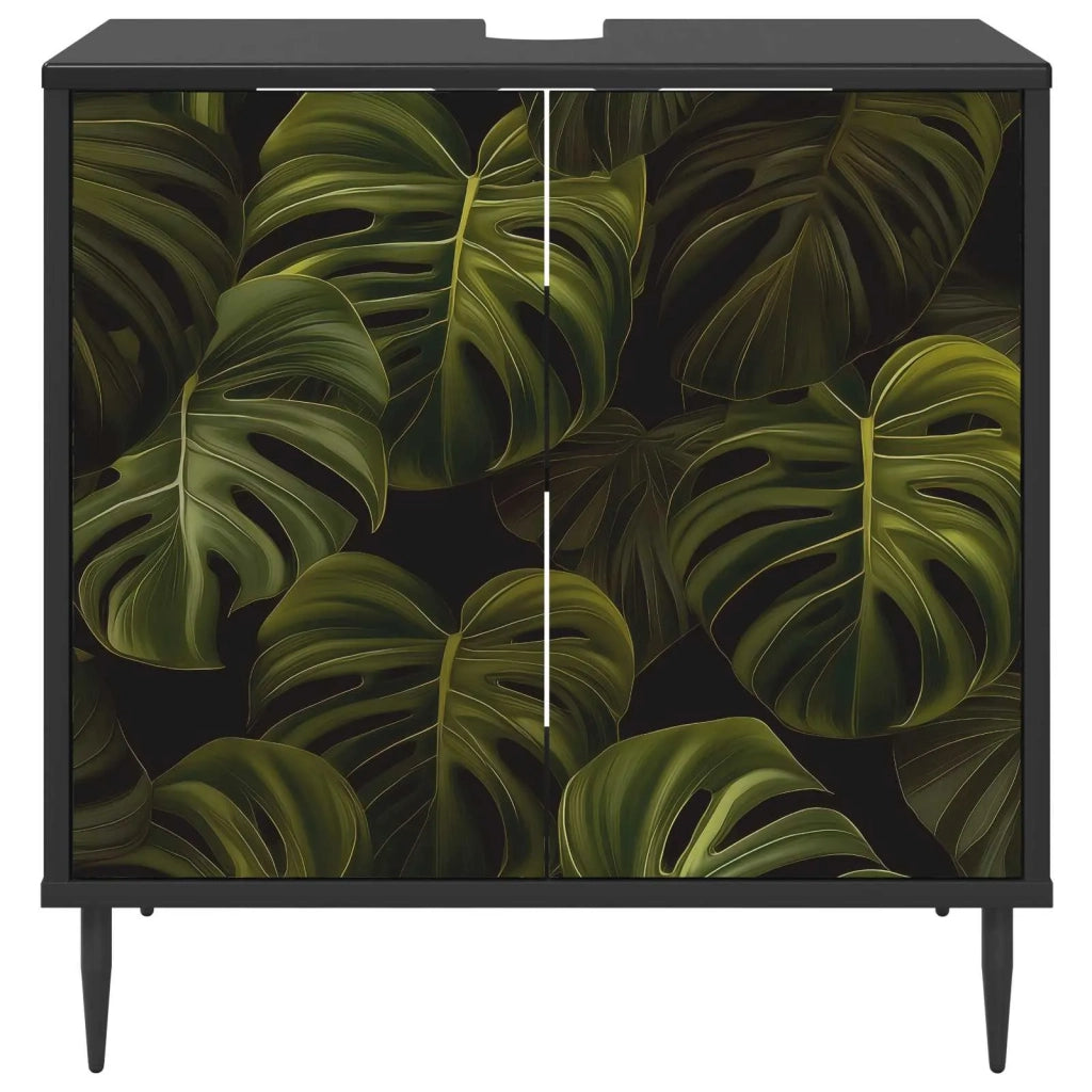 Mobile da Bagno ELBURG Rovere Nero 60 x 40 x 61 cm 8007413