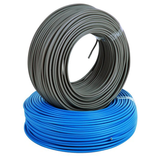 CAVO UNIFILARE ANTIFIAMMA - 4 MMQ GIALLO/VERDE - 100 metri