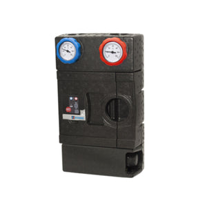 GRUPPO DI RILANCIO A PUNTO FISSO CON VALVOLA TERMOSTATICA SENZA CIRCOLATORE MODELLO GFF 100 - PUNTO FISSO - PRESSIONE NOMINALE  PN10  - ESB