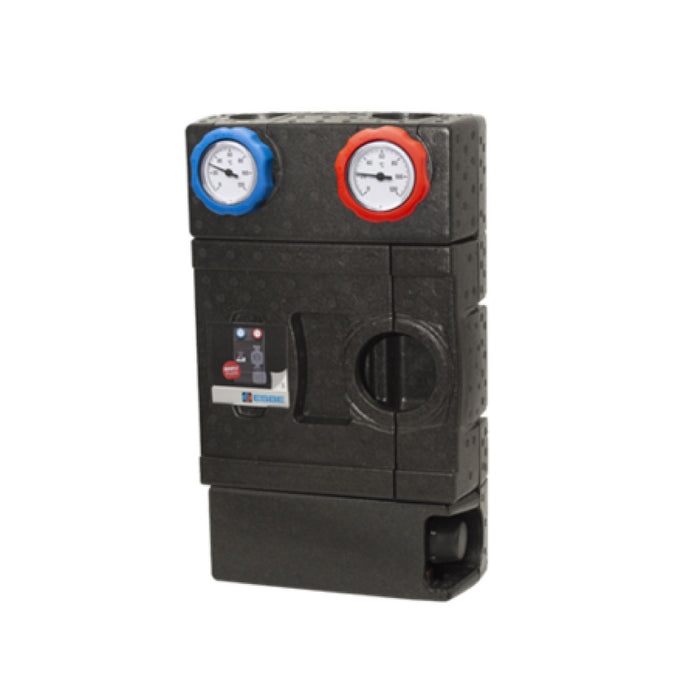 GRUPPO DI RILANCIO A PUNTO FISSO CON VALVOLA TERMOSTATICA SENZA CIRCOLATORE MODELLO GFF 100 - PUNTO FISSO - PRESSIONE NOMINALE  PN10  - ESB