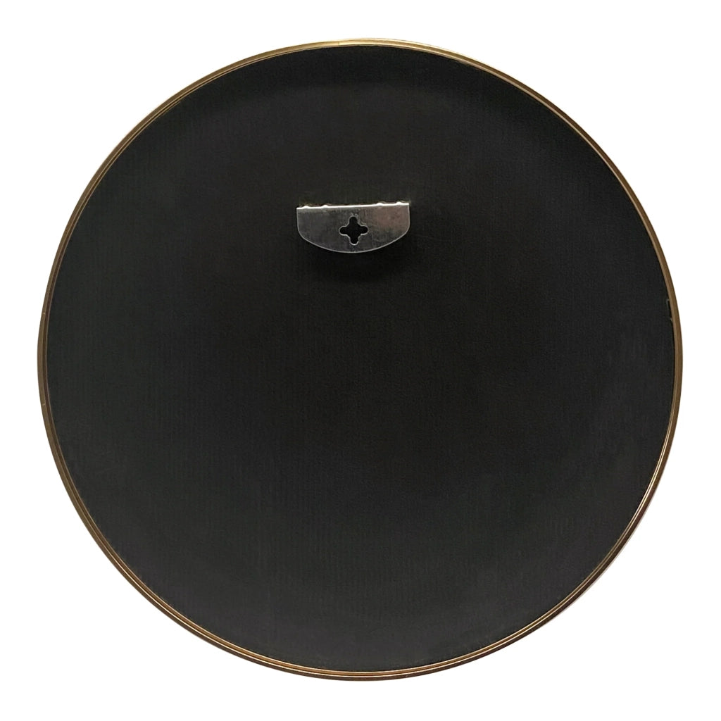 Specchio da parete rotondo diametro 60 cm finitura oro 03_0007921