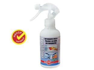 FRIGO CLEAN DETERGENTE PER LA PULIZIA E LA CURA DEI FRIGORIFERI- - ml.200 in flacone spray - 2 pezzi DIXI