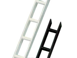 CREMAGLIERA PORTAMENSOLE- - mm.1600x22 nero - 2 pezzi FRASAN