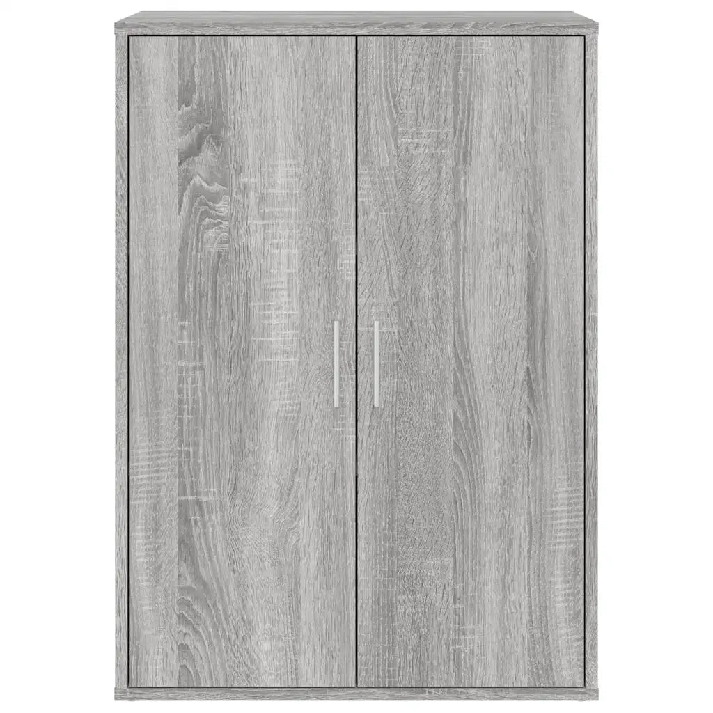 Credenza Grigio Sonoma 60x31x84 cm in Legno Multistrato