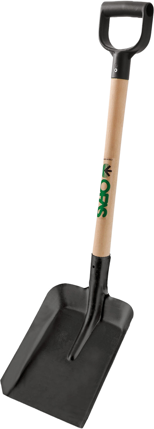 PALA DA CARBONE cm. 33,5x26,5 con manico cm. 130