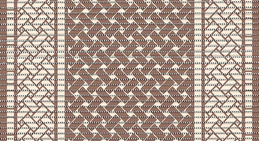 TAPPETO MULTIUSO IN PVC AQUAMAT 4104-1 Rotolo cm.65 (H) x 15 mt (L).