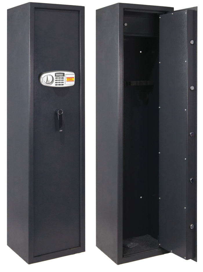Utilia TOP Security ARMADIO PORTAFUCILI ELETTRONICO 7 posti mm.400x280x1480 h