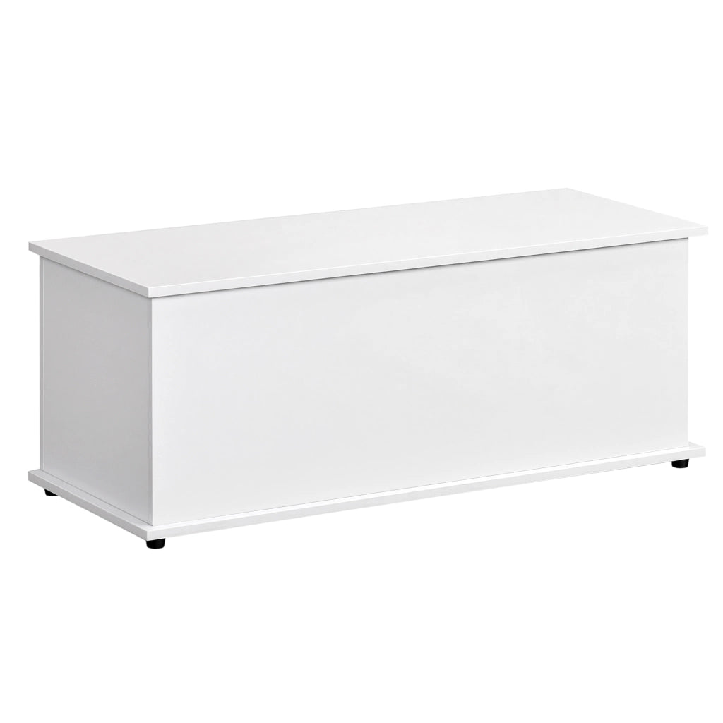 Cassapanca Contenitore Multiuso in Legno ¨C Zephmum ¨C Bianco 100x40x40cm