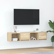 Mobili TV 2 pz Rovere Sonoma 60x31x25,5 cm in Legno Multistrato 861441