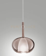 3787-50-107 EDISON VETRO AMETISTA D.22CM COMPLETO DI CAVO X KIT LUCI