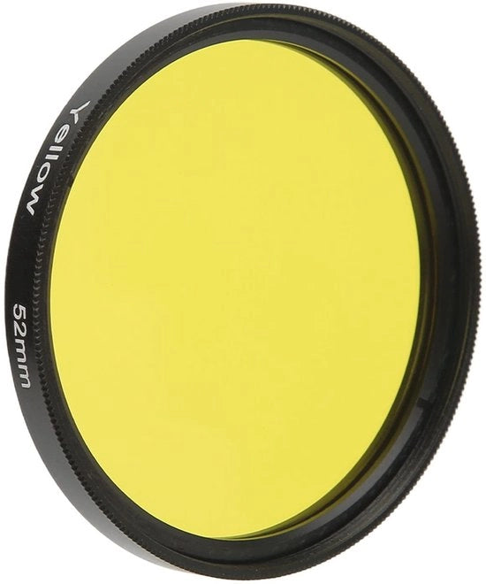 Filtro obiettivo 52 mm - Cornice in alluminio - Vetro ottico - Impermeabile - Resistente alle abrasioni - Tecnologia riduzione luce - Filtro per fotocamera