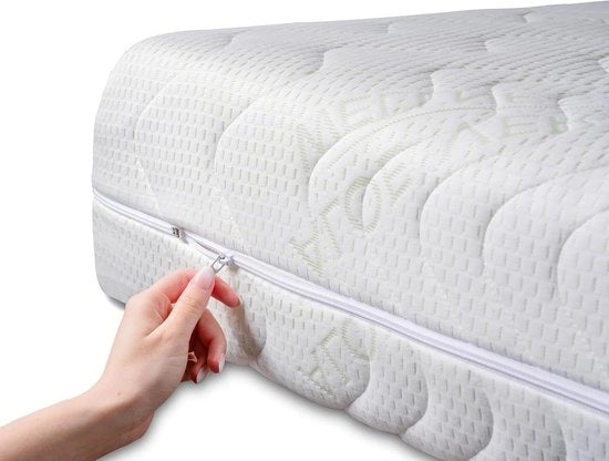 Matasse 140x200 cm 13-15cm alto Tessuto aloe vera doppio Allergiebestendig 60 gradi lavabile