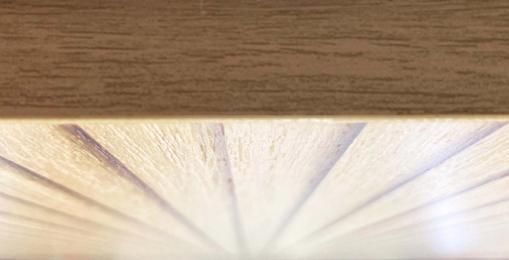 Scarpiera Herdasa effetto rovere dorato ante stampa doghe 90x90x27