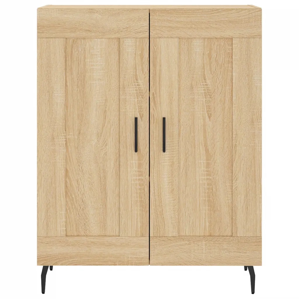 Credenza Rovere Sonoma 69,5x34x90 cm in Legno Multistrato 830215