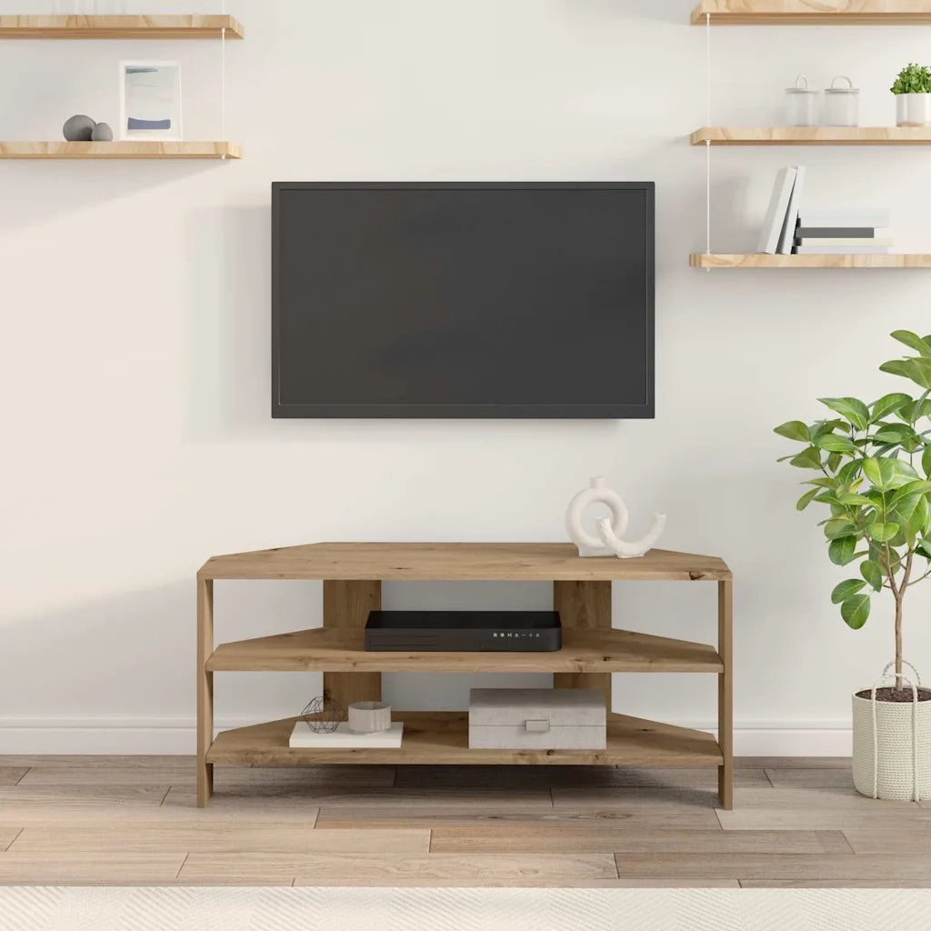 MobileTVAngolare 102x40,5x45cm Rovere artigianale 889774