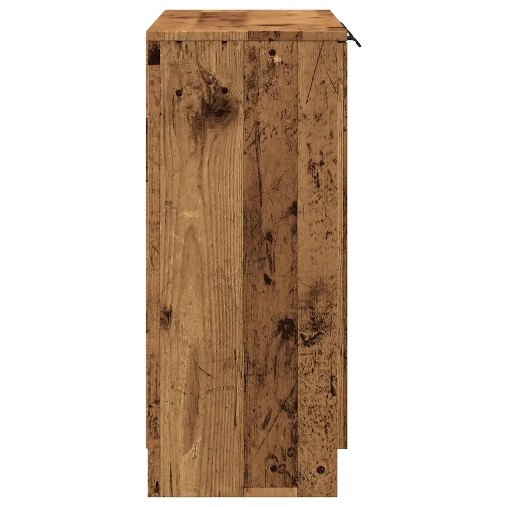 Credenza-Buffet-Armadio da cucina Legno Antico 90,5x30x70 cm in Truciolato