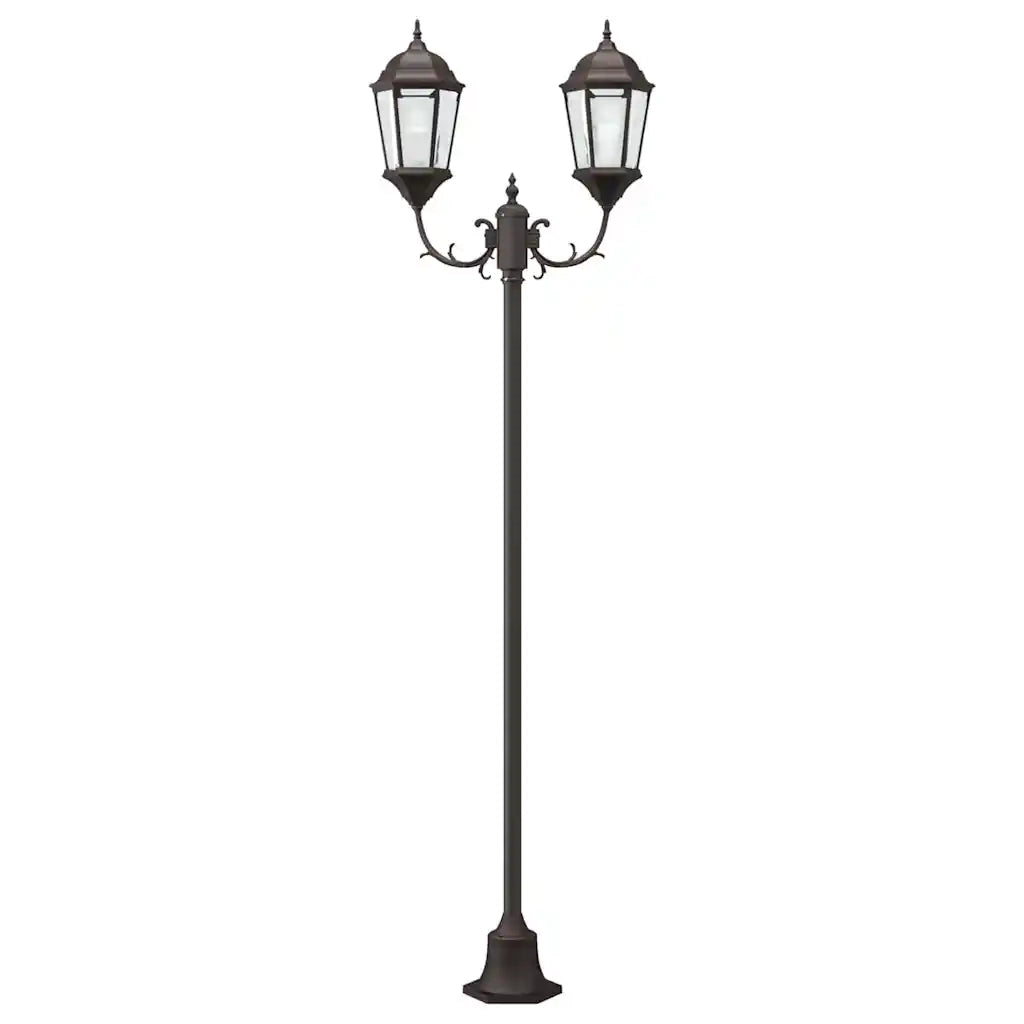 Luce da Giardino Bronzo 68 x 20 x 235 cm Alluminio e vetro CFW5379970