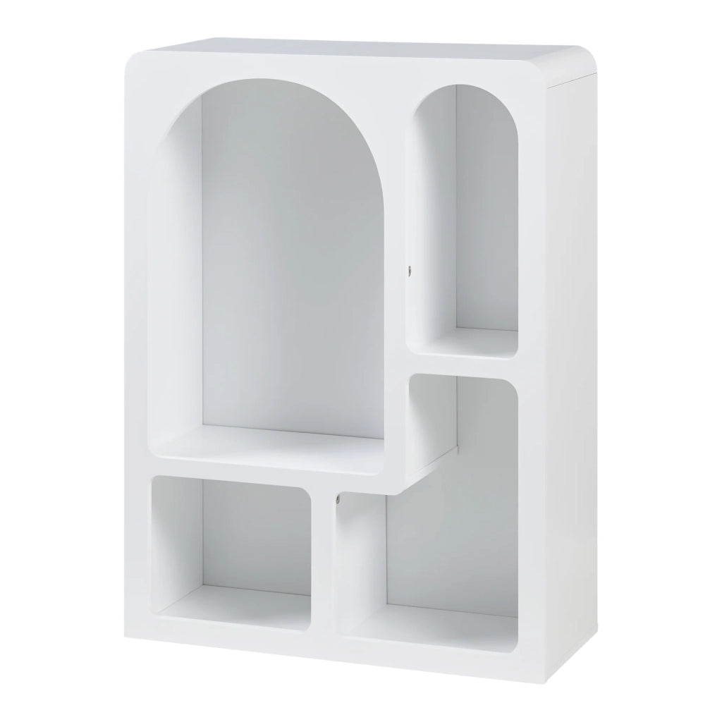 Libreria senza tempo ed elegante 80 x 60 x 24 cm bianco 03_0009001