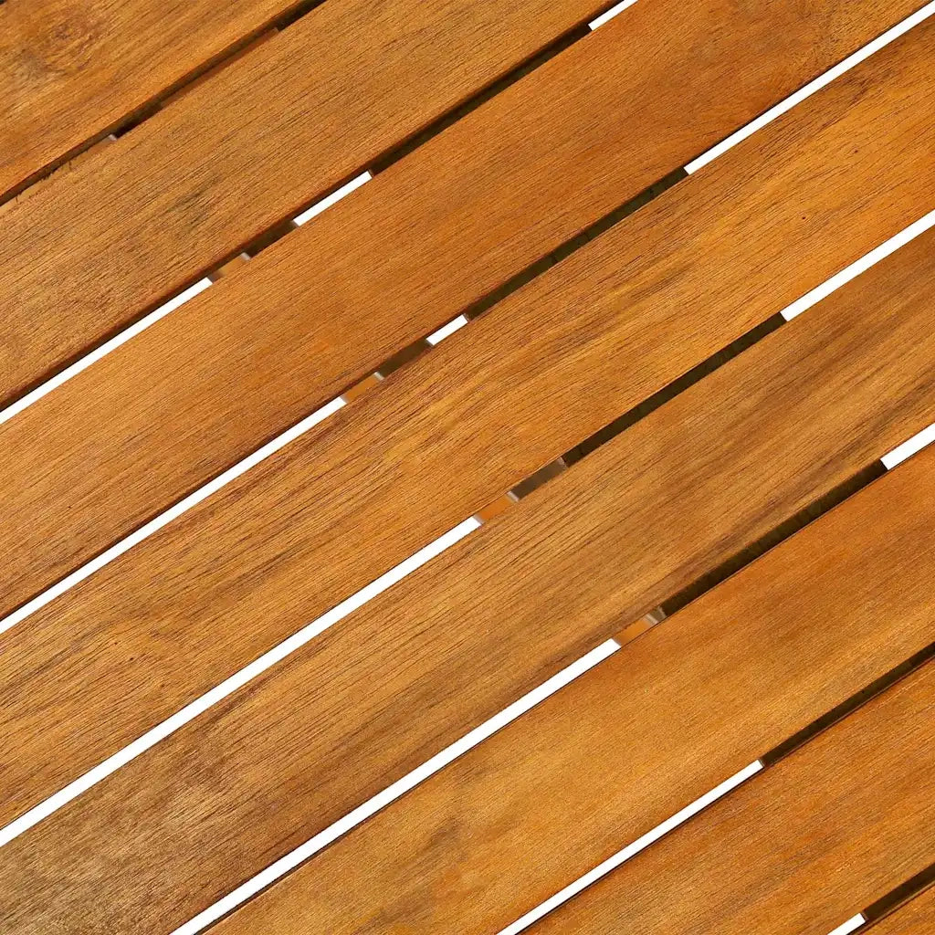 Set da Pranzo da Giardino 11 pz 280x90x75 cm Massello di Acacia 3086980