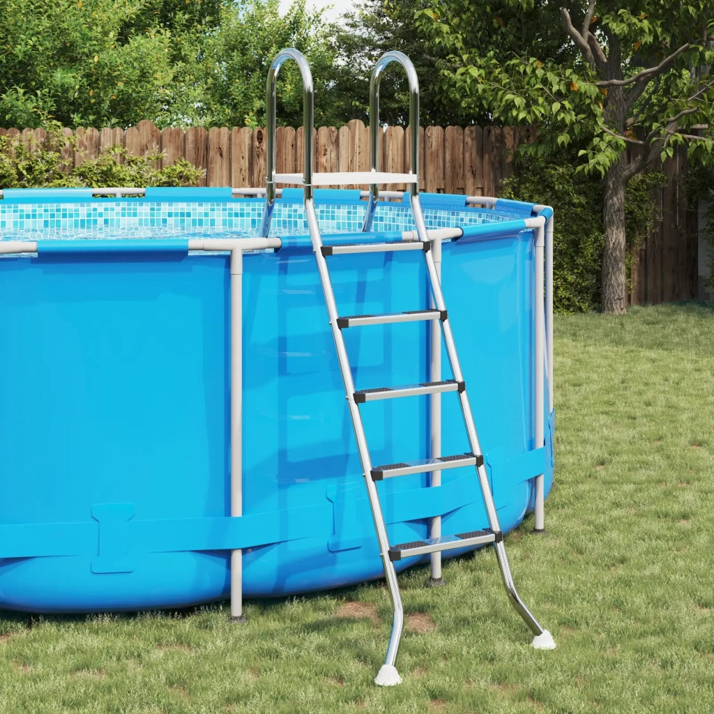Scala per piscina fuori terra 224 x 175 cm 5-Gradino 42032424