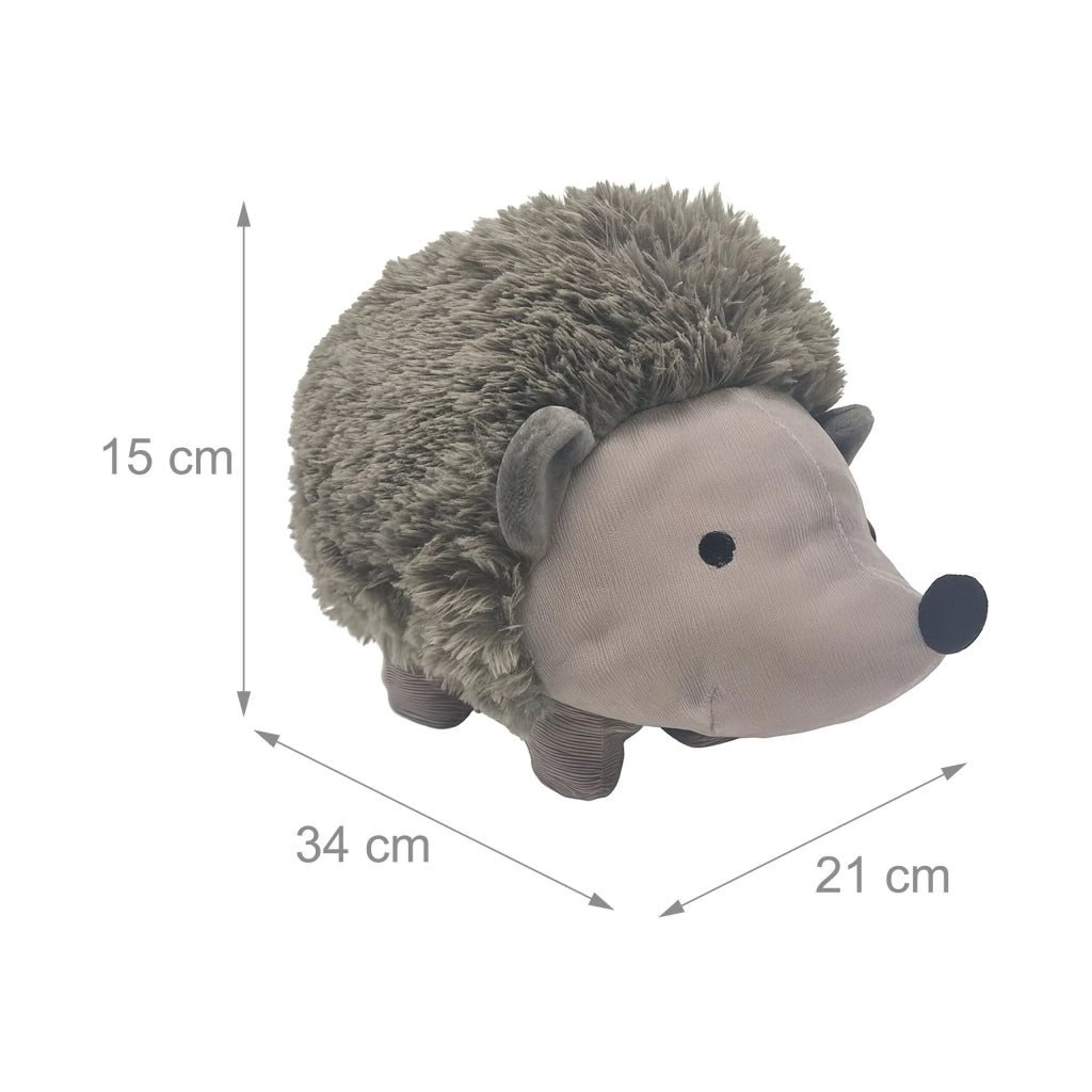 Fermaporta decorativo a forma di riccio camera per bambini 20 x 15 x 10 cm in cotone beige 13_0017973
